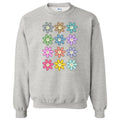 Flower Power Collage Sweatshirt 'NLB' T-Shirts, Hoodie | GrindPrints.com
