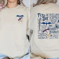 Fly or Die Sweatshirt, Dragon Sweater For Women, Romantsy Book Lovers Gifts, Dragon Rider Hoodie, Fourth Wing Hoodie, War...