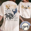 Fly or Die shirt, Tairn Andarna Sgaeyl, Basgiath War College Hoodie, Bookish Gift for Readers, Fourth Wing, Dragon Rider...