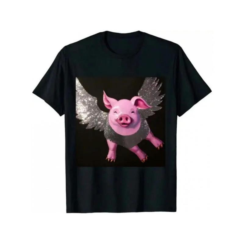 Flying Pigs Shirt Pig When Pigs Fly Piglet Made Usa T-Shirts, Hoodie, Sweatshirt