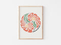 Focus On The Good Print, Self Love Print, Inspirational Print, Retro Boho Floral Art, Gifts For Him Her Wall Art Decor,...