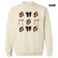 Football COLLAGE Coquette Sweatshirt 'NLB' T-Shirts, Hoodie | GrindPrints.com