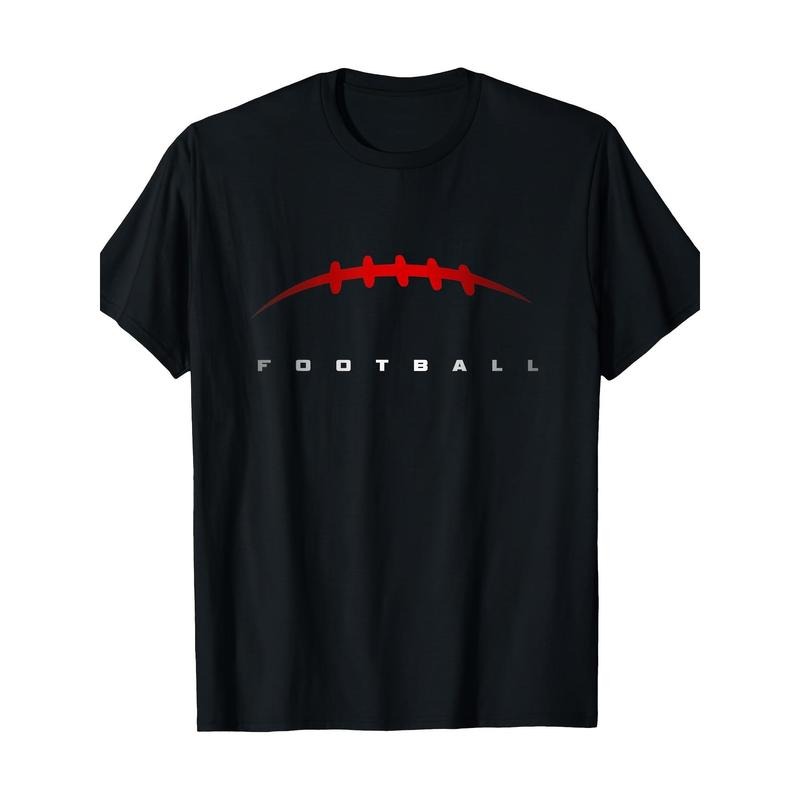 Football Clothing - Football T-Shirt-100%cotton-220 made in usa Hoodie, Sweatshirt | GrindPrints.com