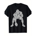 Football Lineman American Football Men T-Shirt-100%cotton-220 made in usa Hoodie, Sweatshirt | GrindPrints.com