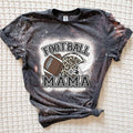 Football Mama Leopard Bleached t-Shirt Hoodie, Sweatshirt | GrindPrints.com