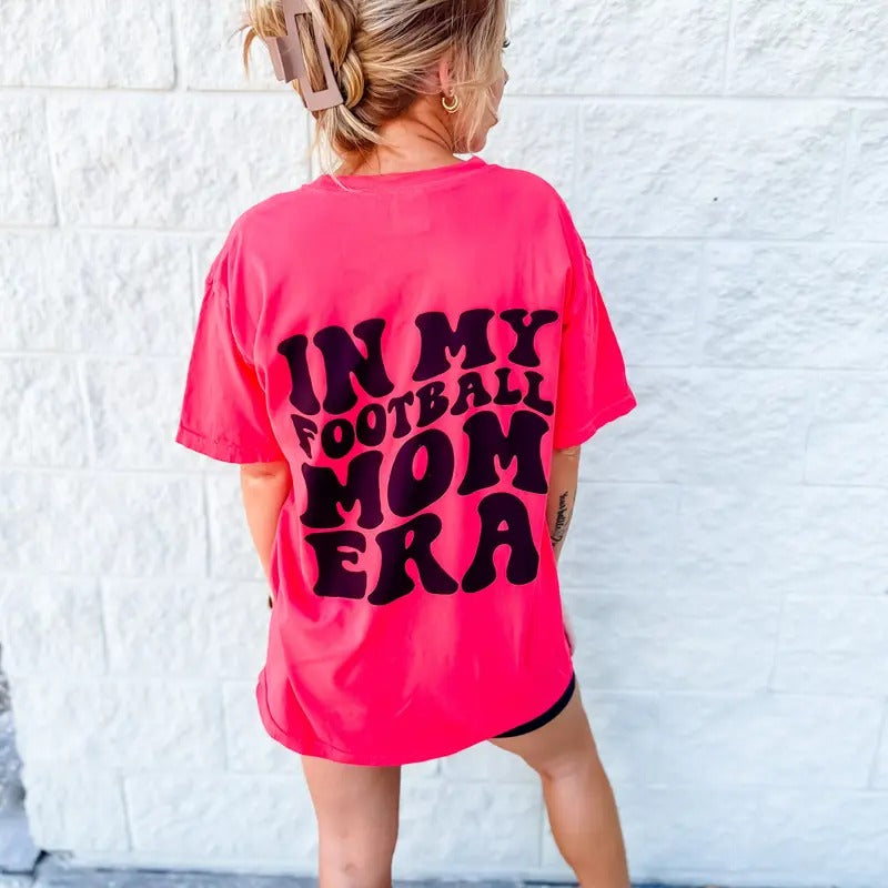 Football Mom Era Graphic Tee Hoodie, Sweatshirt | GrindPrints.com