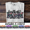 Football Mom Loud and Proud DTF Transfers - THIS IS NOT A SHIRT Hoodie, Sweatshirt | GrindPrints.com