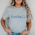 Football Shirt, Team Colors Football TShirt, Gameday T-Shirt, Football Mom Dad Shirt, Football Season Tee, Matching...