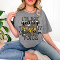 Football Sports Mom Voice DTF Transfers - THIS IS NOT A SHIRT Hoodie, Sweatshirt | GrindPrints.com