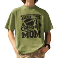 Football and Cheer Mom, Funny Sports Graphic T-Shirt Hoodie, Sweatshirt | GrindPrints.com