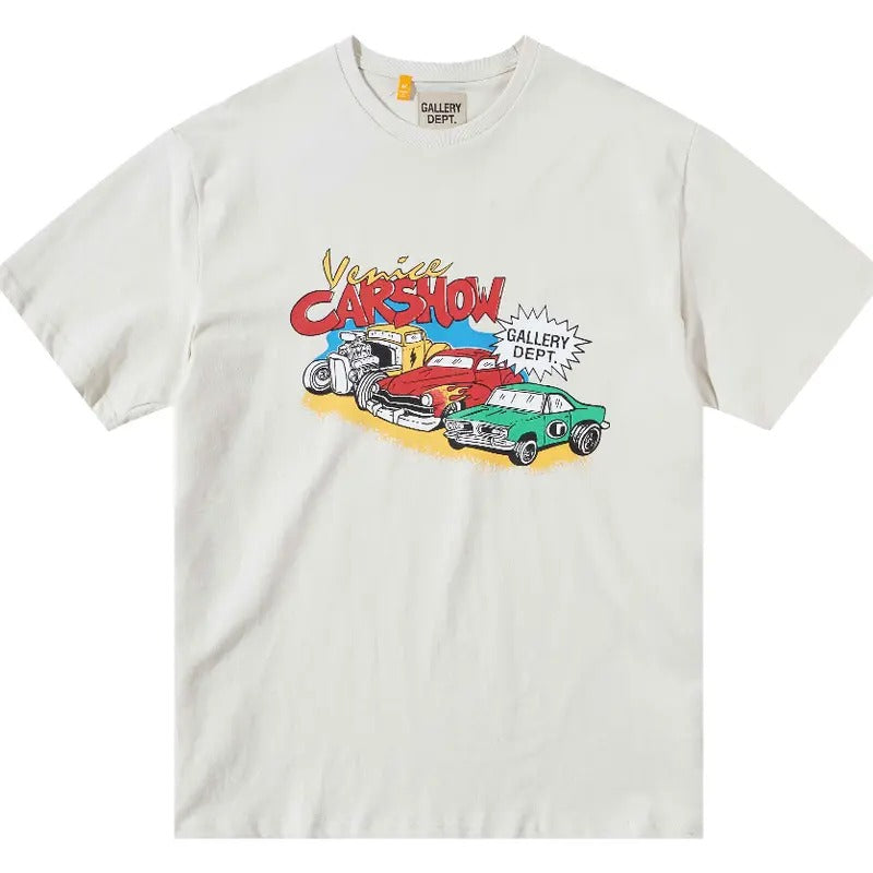 For Gallery dept. Ebay Tee Retro Cartoon Car Logo Printed Distressed T-shirt Hoodie, Sweatshirt | GrindPrints.com