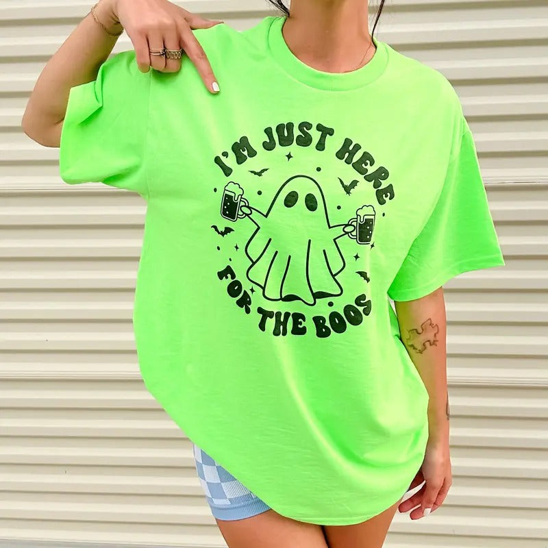 For The Boos Graphic Tee Hoodie, Sweatshirt | GrindPrints.com