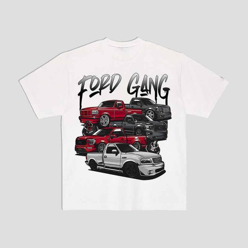 Ford Gang 1-Sided T-Shirt For Men For Women Hoodie, Sweatshirt | GrindPrints.com
