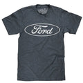 Ford Oval Logo T-Shirt - Indigo graphic tee Hoodie, Sweatshirt | GrindPrints.com