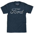 Ford Signature Script Logo T-Shirt - Navy Hoodie, Sweatshirt | GrindPrints.com