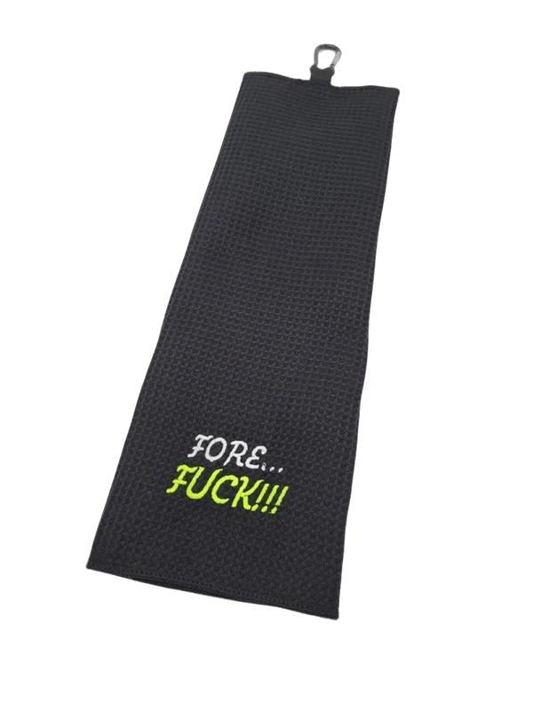 Fore...F*Ck!!! Golf Towel T-Shirts, Hoodie, Sweatshirt