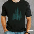 Forest ~ COMFORT COLORS, Nature tee, Men's Nature shirt, Graphic Tee, Men's Tee Camping Tee,Outdoors T-Shirt,Environment...