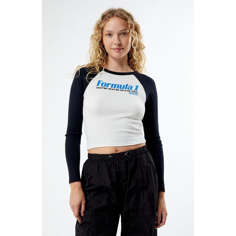 Formula 1 Women's x PacSun US Grand Prix Long Sleeve T-Shirt Hoodie, Sweatshirt | GrindPrints.com