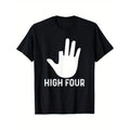 Four Funny Cut Off Finger Amputated Missing Finger Unique Short Sleeve Round Neck Classic Pure Cotton Prints Made Usa T-Shirts, Hoodie, Sweatshirt