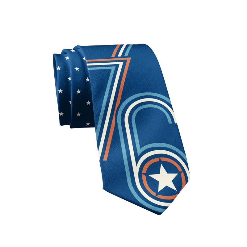 Fourth Of July Tie Funny Patriotic Graphic Novelty Necktie Funny Ties T-Shirts, Hoodie, Sweatshirt | GrindPrints.com
