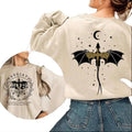 Fourth Wing Crewneck Sweatshirt, Basgiath War College, Dragon Rider Hoodie, T-shirt | GrindPrints.com