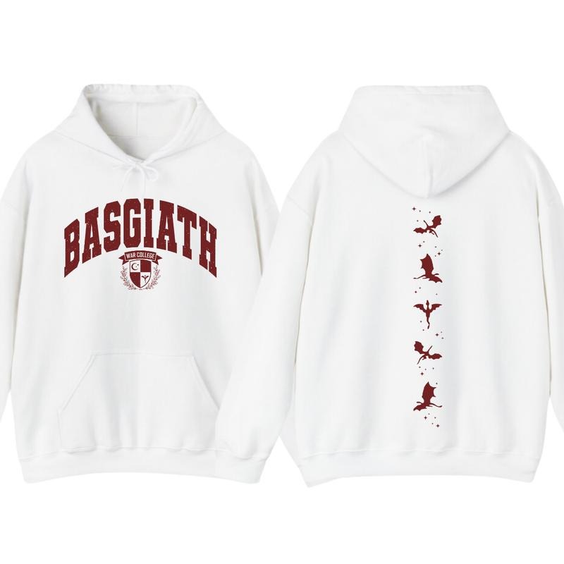 Fourth Wing Double Sided Basgiath War College Dragon Rider Bookish Empyrean Fourth Wing Shirt T-Shirts, Hoodie, Sweatshirt