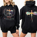 Fourth Wing Double Sided Sweatshirt Hoodie, Basgiath War College Shirt, War College Gift Daily Outfit,Casual Clothing,...