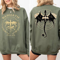 Fourth Wing Double-Sided Sweatshirt, Basgiath War College Hoodie, Basgiath War College Gift, Fourth Wing Sweatshirt,...