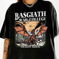 Fourth Wing Dragon Shirt, Basgiath War College Shirt, Dragon Rider, Xaden Riorson, Violet Sorrengail, Gifts For Readers,...
