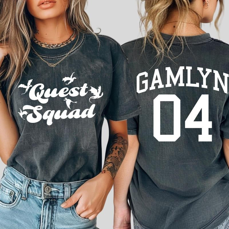 Fourth Wing Quest Squad Tshirt, Ridoc Shirt, Dragon Rider Tee, Rebecca Yarros, Fourth Wing, Violet Sorrengail Hoodie,...
