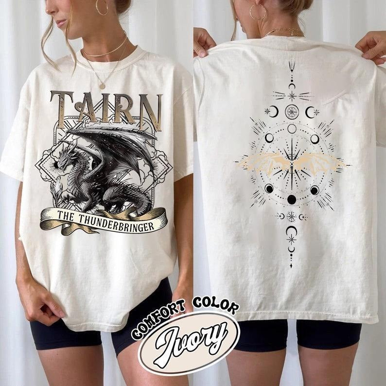 Fourth Wing Series T-Shirt,Onyx Storm, Dragon Rider, Bookish Tee Gift For Book Lover, Violet Sorrengail, Fantasy book...