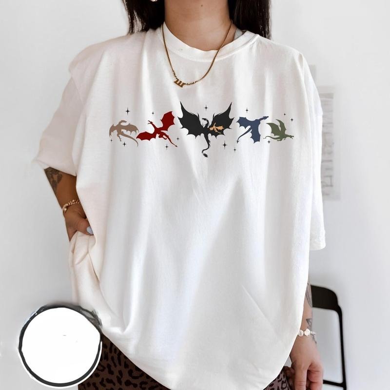 Fourth Wing Shirt, Basgiath War College Shirt, Violet Sorrengail, Xaden Riorson, Gifts for Readers, Fantasy Book Dragon...