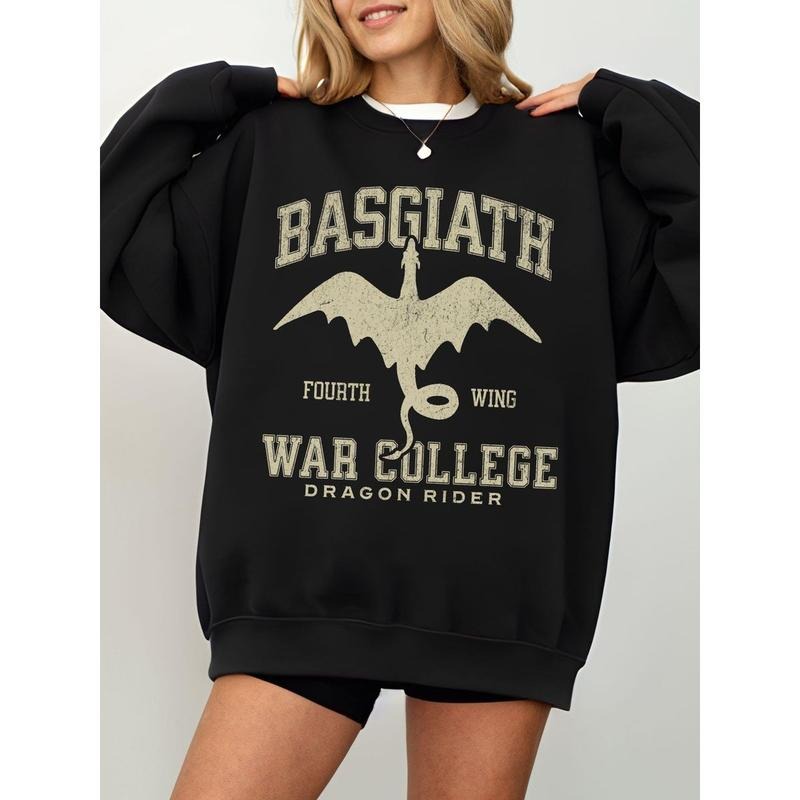 Fourth Wing Basgiath War College Fourth Wing Dragon Rider Fantasy Reader Bookish Shirt T-Shirts, Hoodie, Sweatshirt