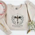 Fourth Wing Sweatshirt, Print On Sleeve, Basgiath War College Hoodie, Dragon Rider Shirt, Riders Quadrant Sweater,...
