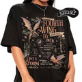 Fourth Wing T-Shirt | Dragon Rider Shirt | Basgiath War College | Violet Sorrengail | Violent Little Thing, Bookish Gift...