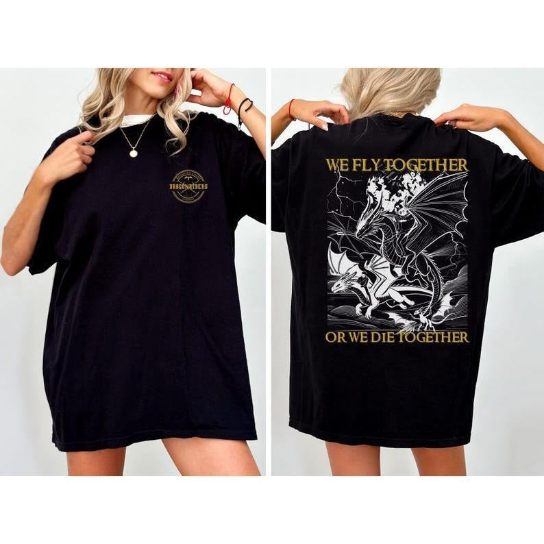 Fourth Wing shirt | Basgiath War College | Iron Flame | Dragon Rider | Violet Sorrengail | Xaden Riorson | Riders...