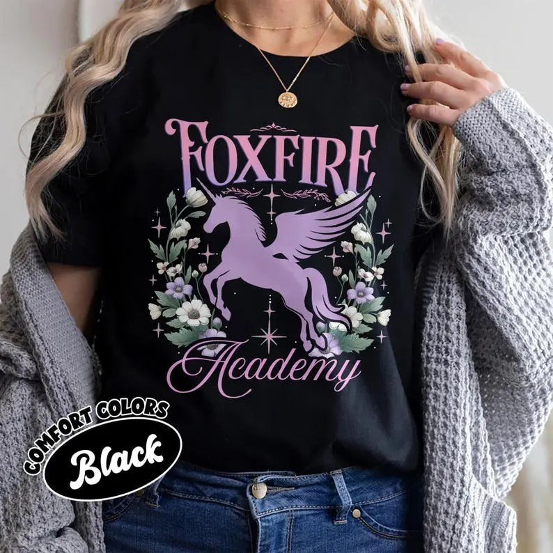 Foxfire Academy Shirt, Keeper Of The Lost Cities Symbols Shirt, Foxfire Academy Merch, acotar merch, throne of glass...