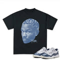 Frank Blond T-shirt, 11S Diffused Blue Unisex Shirt, Shirt To Match Sneaker, Streetwear Y2k Shirt Tshirt Oversized Clothe...