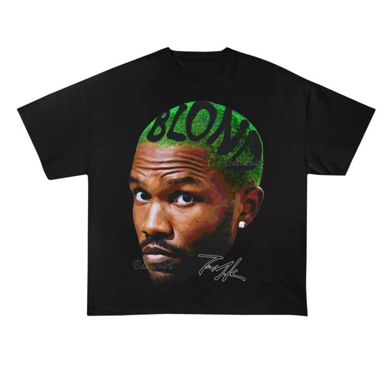 Frank Graphic Tees, Ocean Tee, Blondedd T-Shirt Hoodie, Sweatshirt | GrindPrints.com