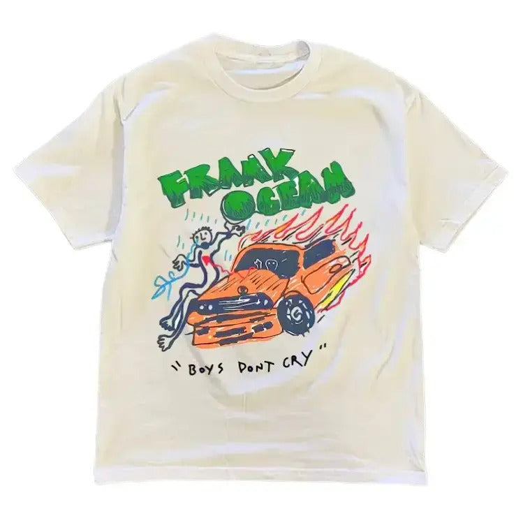 Frank Hip Hop T-shirt, Dont Cry Rapper Tee Classic Cotton Hoodie, Sweatshirt | GrindPrints.com