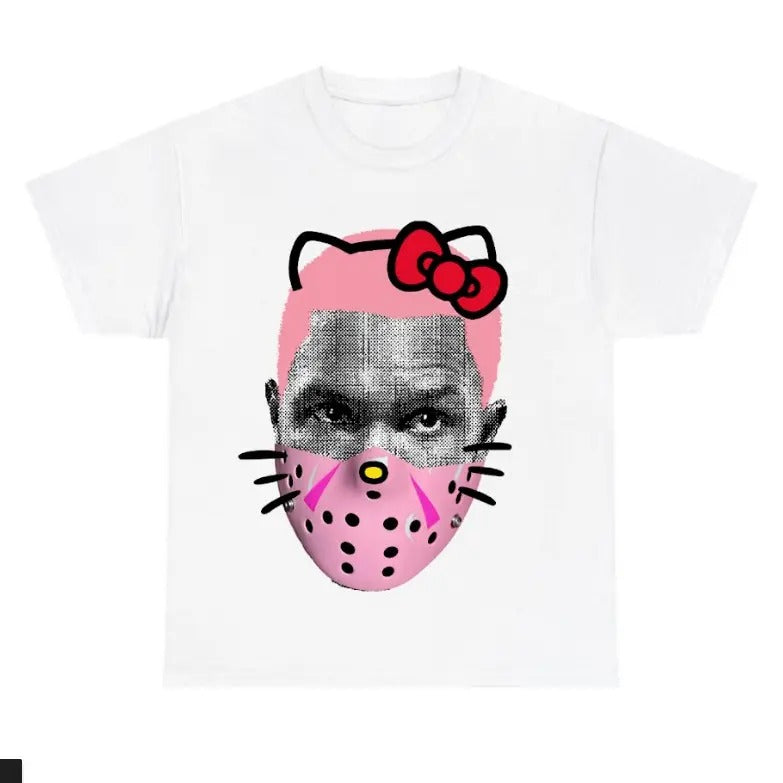 Frank Kitty Mask Jason Voorhees Shirt - Classic Cotton Tee for Men Hoodie, Sweatshirt | GrindPrints.com