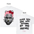 Frank Kitty PINK Graphic Tee, Streetwear Shirt, Hip Hop Graphic T-Shirt Hoodie, Sweatshirt | GrindPrints.com