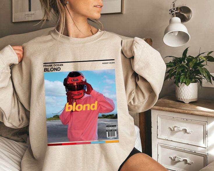 Frank Ocean Blond Sweatshirt, Frank Ocean Shirtstyle{n002}2 T-Shirts, Hoodie | GrindPrints.com