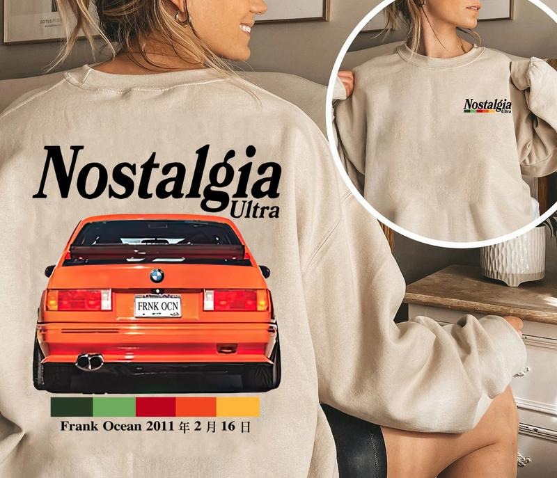 Frank Ocean Nostalgia Ultra Sweatshirt, Frank Ocean Merch, Gift For Fan T-Shirts, Hoodie | GrindPrints.com