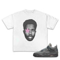Frank Star Pink Blond Graphic T-shirt, Shirt to Match Sneaker 4s Retro Wet Cement Cotton Menswear Top Clothing Hoodie,...