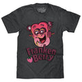 Franken Berry T-Shirt - Charcoal Gray Hoodie, Sweatshirt | GrindPrints.com