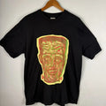 Frankenstein  Hand printed Woodcut Appliqued T Shirt Cotton Menswear apparel graphic  tees Hoodie, Sweatshirt