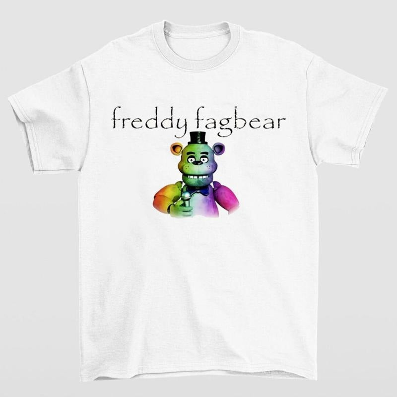 Freddy Fagbear Pride Shirt Stylish and Iconic Design for FNAF and Pride Enthusiasts Hoodie, Sweatshirt | GrindPrints.com