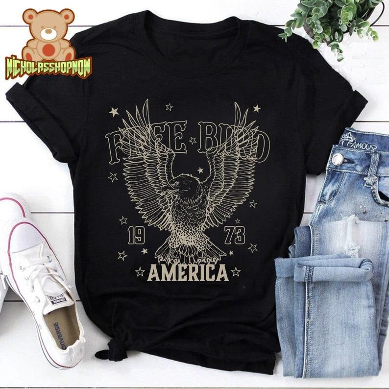 Free Bird Shirt, Rock Band Tee, Rock Lover Shirt Hoodie, Sweatshirt | GrindPrints.com