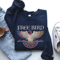 Free Bird, Band, Old School Band, Retro Music, Rock Band Sweatshirt, Women's Crew Neck, Crewneck T-Shirts, Hoodie